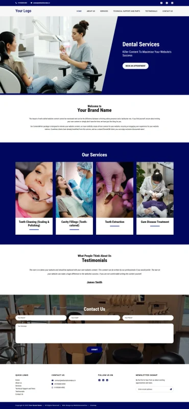 Website for Dentist